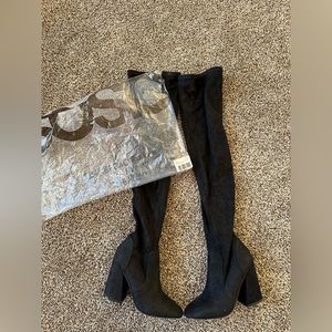 Brand new over knee boots